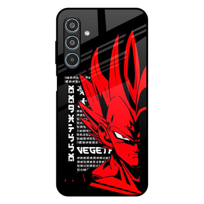 Red Vegeta Samsung Galaxy M35 5G Glass Back Cover Online