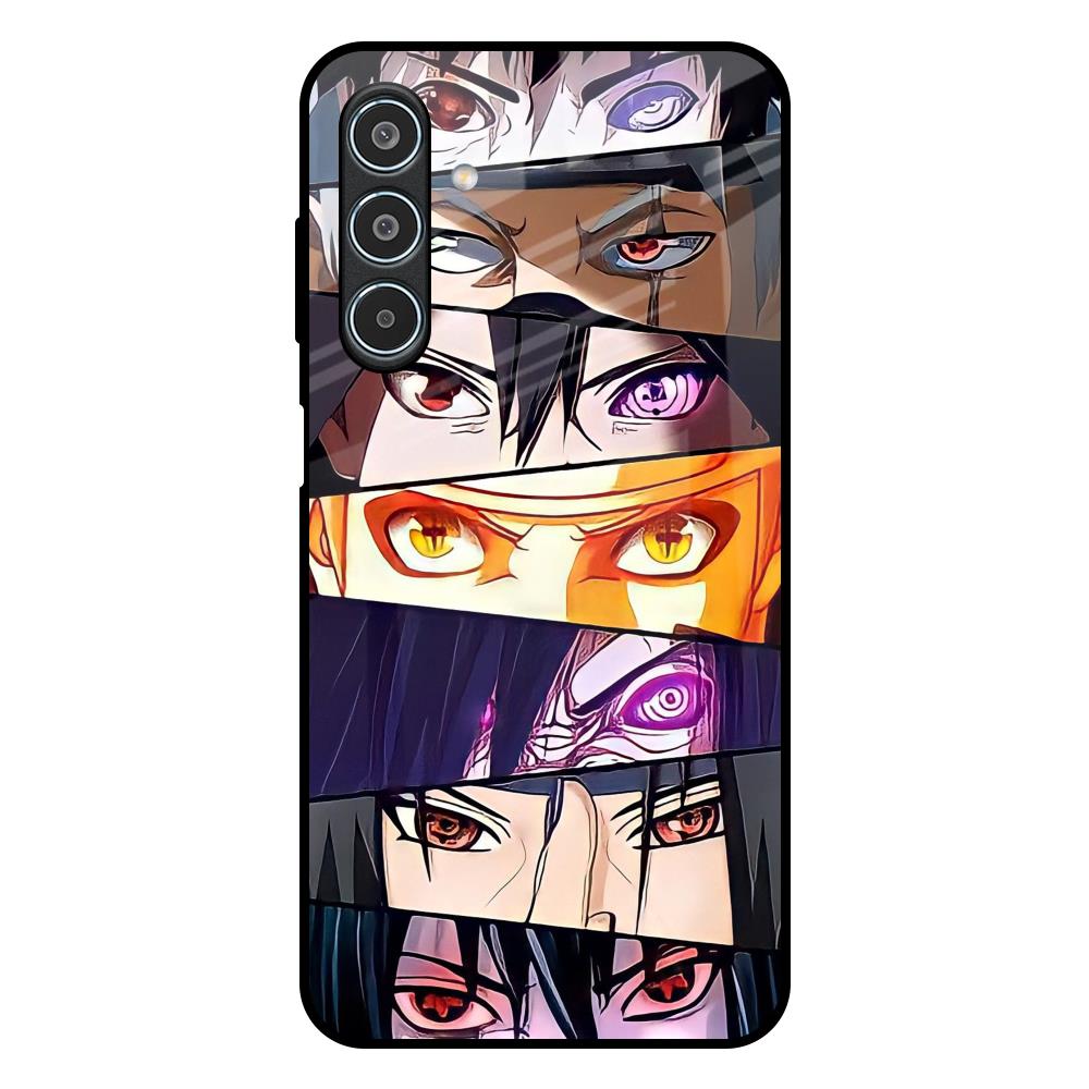 Anime Eyes Samsung Galaxy M35 5G Glass Back Cover Online