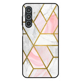 Geometrical Marble Samsung Galaxy M35 5G Glass Back Cover Online