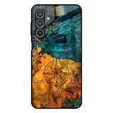 Architecture Map Samsung Galaxy M35 5G Glass Back Cover Online
