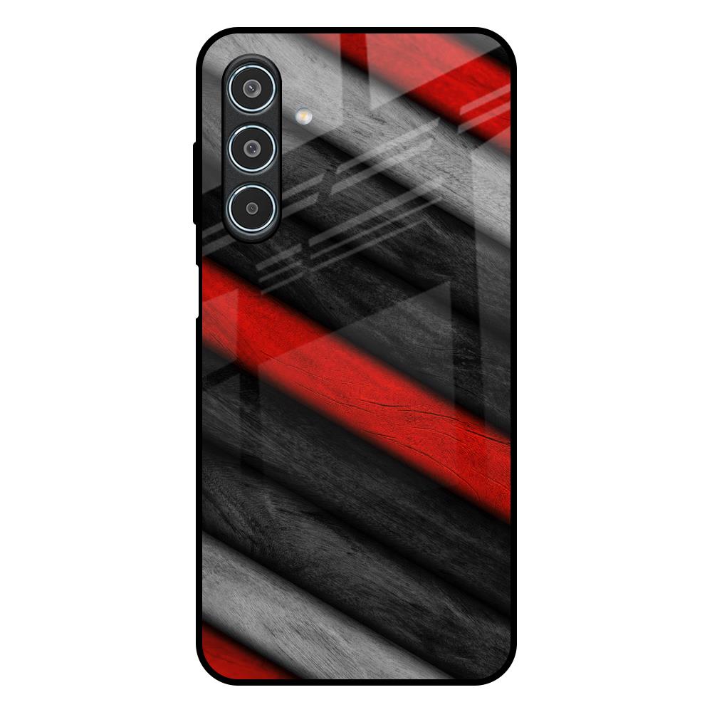 Soft Wooden Texture Samsung Galaxy M35 5G Glass Back Cover Online