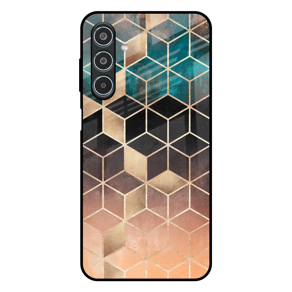 Bronze Texture Samsung Galaxy M35 5G Glass Back Cover Online