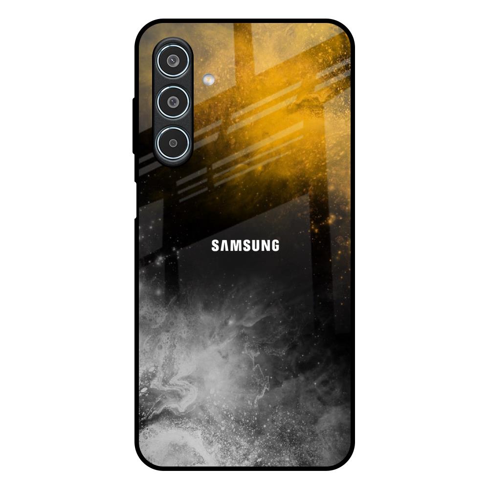 Gold Gradient Samsung Galaxy M35 5G Glass Back Cover Online