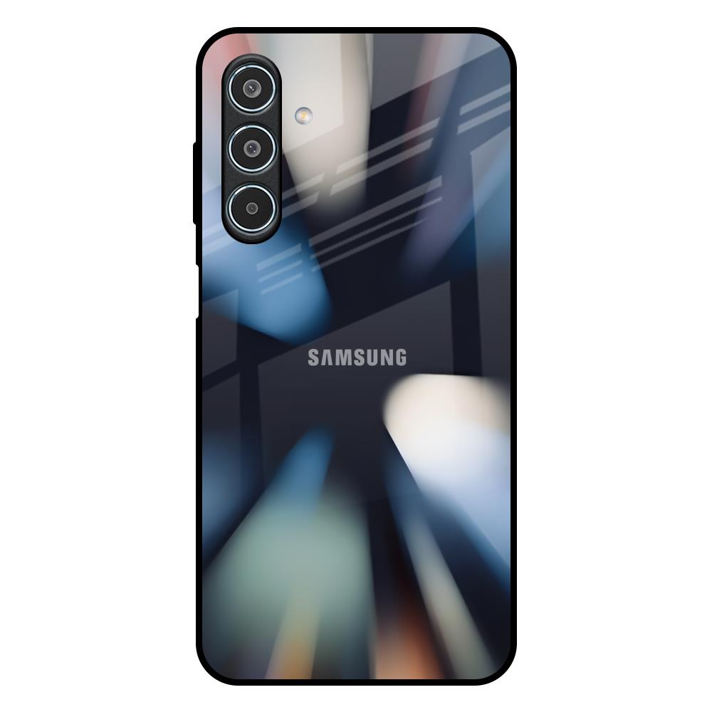 Colorful Illusion Samsung Galaxy M35 5G Glass Back Cover Online
