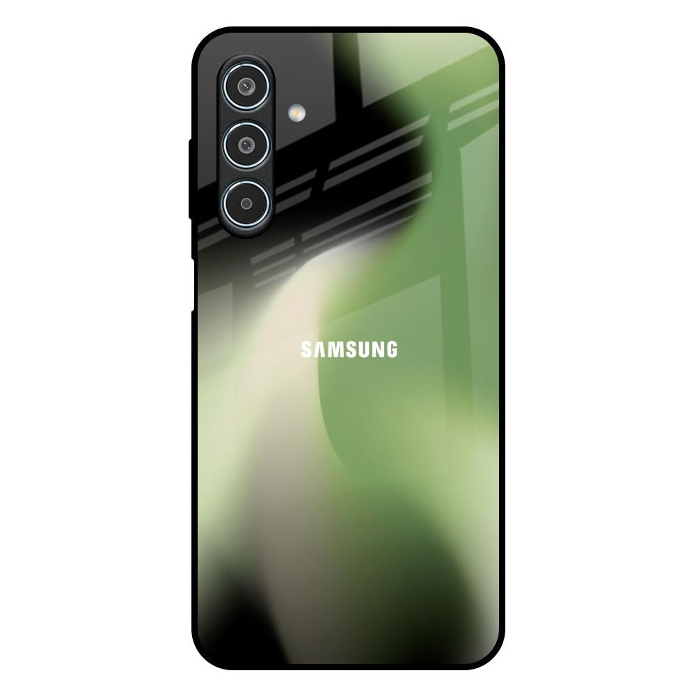 Green Tornado Samsung Galaxy M35 5G Glass Back Cover Online