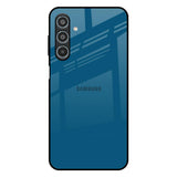 Cobalt Blue Samsung Galaxy M35 5G Glass Back Cover Online
