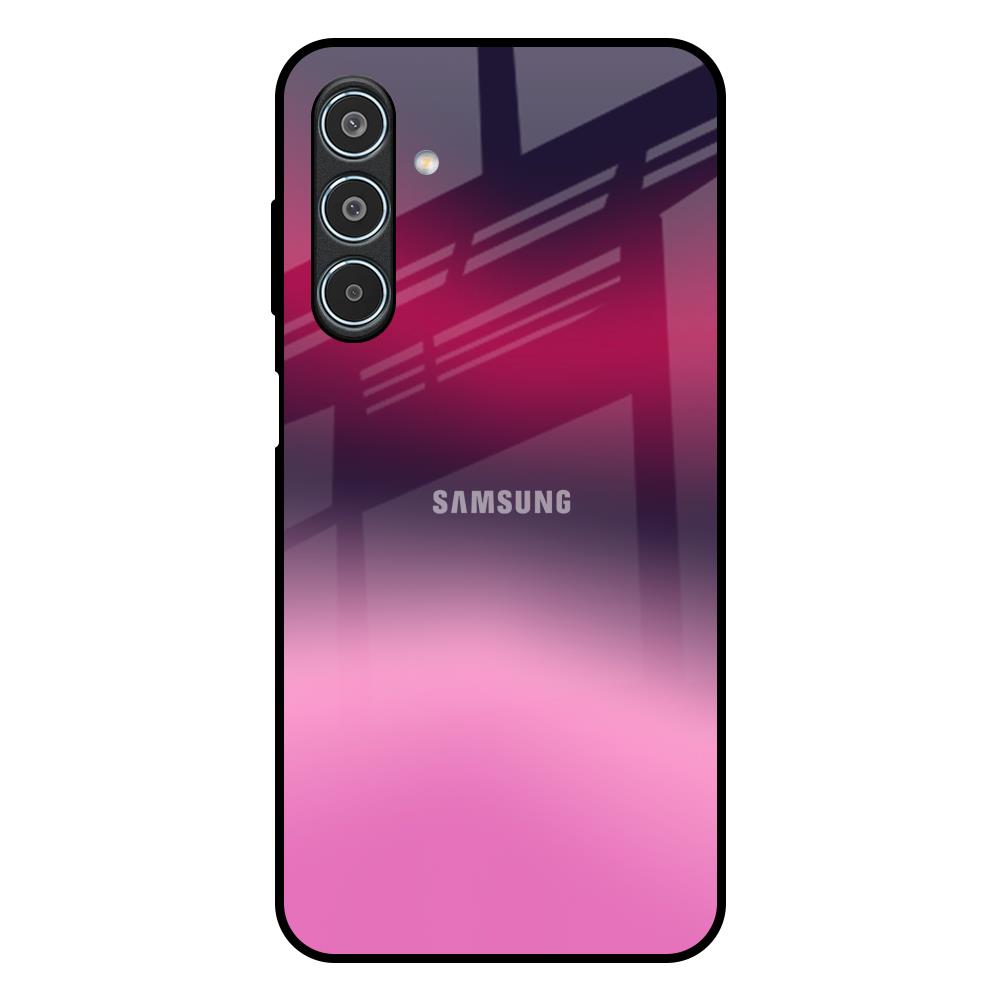 Pink Burn Gradient Samsung Galaxy M35 5G Glass Back Cover Online