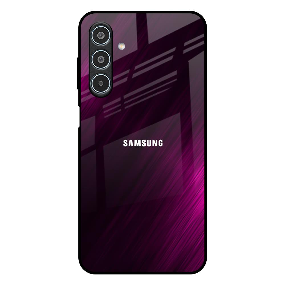 Pink Hairline Samsung Galaxy M35 5G Glass Back Cover Online