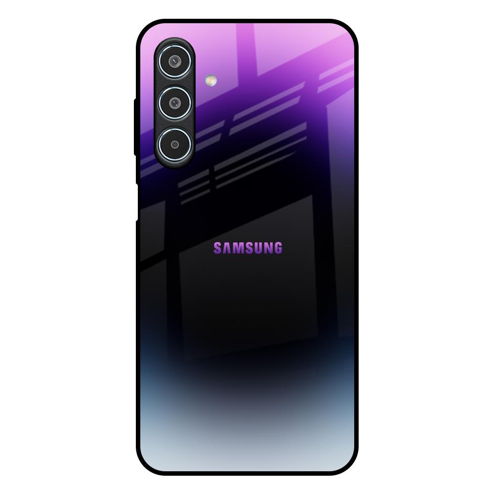 Purple Fusion Samsung Galaxy M35 5G Glass Back Cover Online