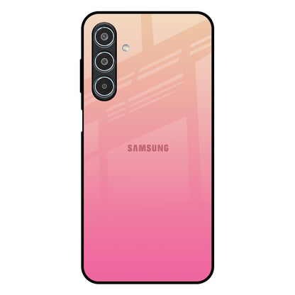 Pastel Pink Gradient Samsung Galaxy M35 5G Glass Back Cover Online