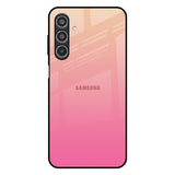 Pastel Pink Gradient Samsung Galaxy M35 5G Glass Back Cover Online