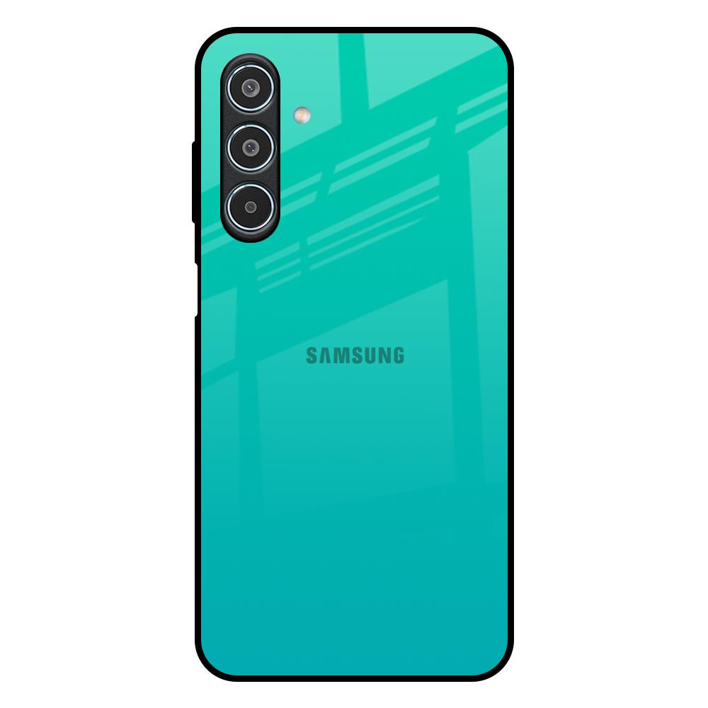 Cuba Blue Samsung Galaxy M35 5G Glass Back Cover Online