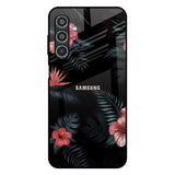 Tropical Art Flower Samsung Galaxy M35 5G Glass Back Cover Online
