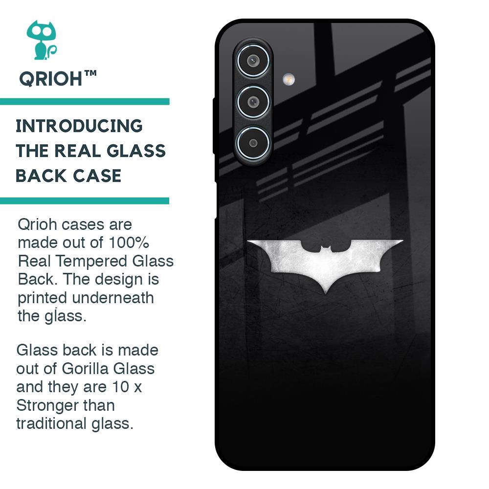 Super Hero Logo Glass Case for Samsung Galaxy M35 5G