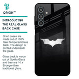 Super Hero Logo Glass Case for Samsung Galaxy M35 5G