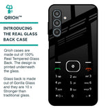 Classic Keypad Pattern Glass Case for Samsung Galaxy M35 5G
