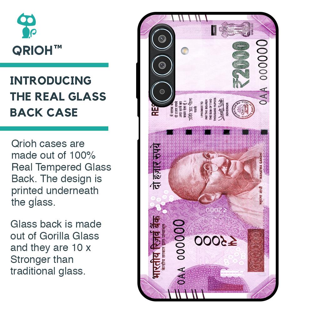 Stock Out Currency Glass Case for Samsung Galaxy M35 5G
