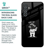 Peace Out Astro Glass Case for Samsung Galaxy M35 5G