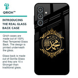 Islamic Calligraphy Glass Case for Samsung Galaxy M35 5G