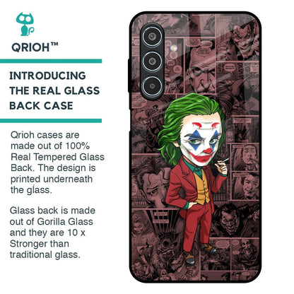 Joker Cartoon Glass Case for Samsung Galaxy M35 5G