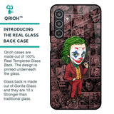Joker Cartoon Glass Case for Samsung Galaxy M35 5G