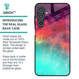 Colorful Aura Glass Case for Samsung Galaxy M35 5G