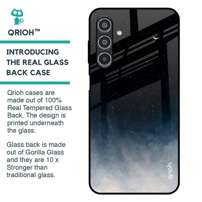 Black Aura Glass Case for Samsung Galaxy M35 5G
