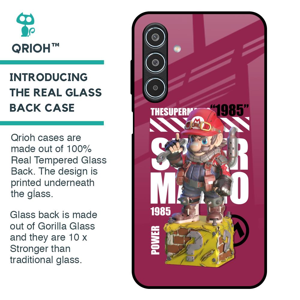 Gangster Hero Glass Case for Samsung Galaxy M35 5G