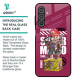 Gangster Hero Glass Case for Samsung Galaxy M35 5G