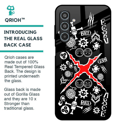 Red Zone Glass Case for Samsung Galaxy M35 5G