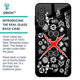 Red Zone Glass Case for Samsung Galaxy M35 5G