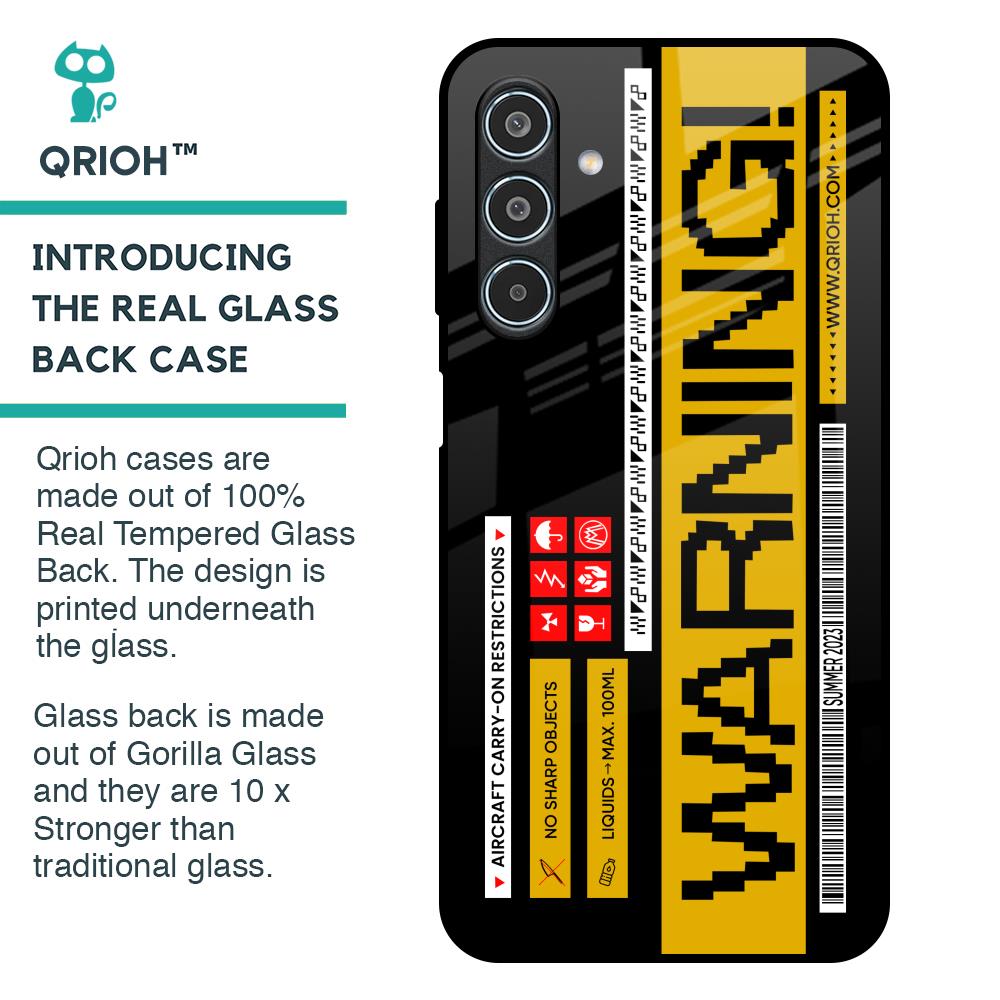 Aircraft Warning Glass Case for Samsung Galaxy M35 5G