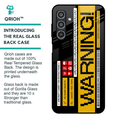 Aircraft Warning Glass Case for Samsung Galaxy M35 5G
