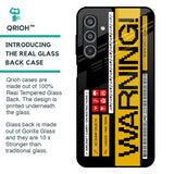 Aircraft Warning Glass Case for Samsung Galaxy M35 5G