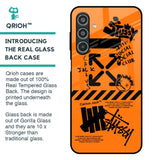 Anti Social Club Glass Case for Samsung Galaxy M35 5G