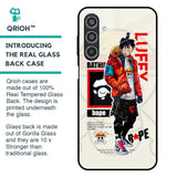 Bape Luffy Glass Case for Samsung Galaxy M35 5G