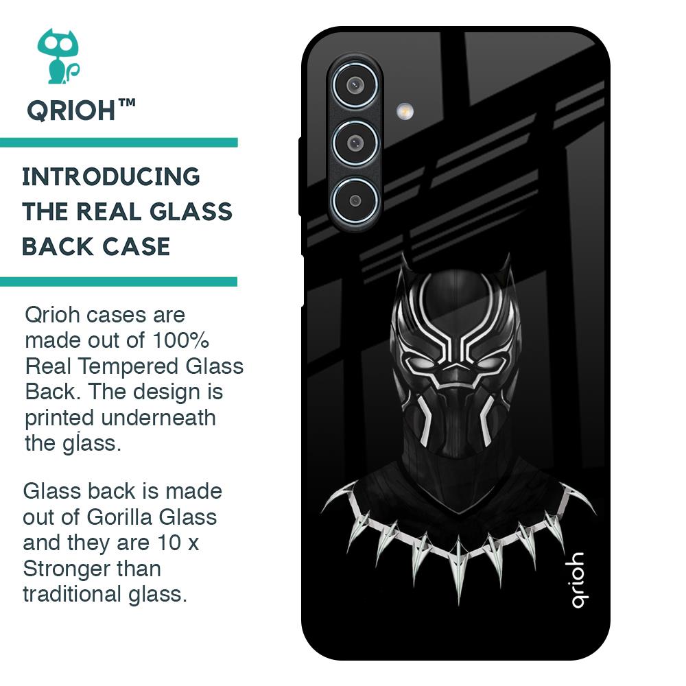 Dark Superhero Glass Case for Samsung Galaxy M35 5G