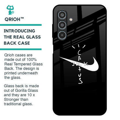 Jack Cactus Glass Case for Samsung Galaxy M35 5G