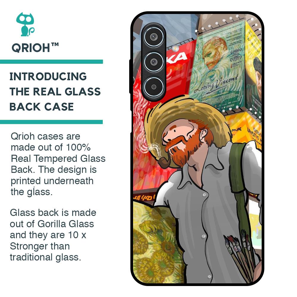 Loving Vincent Glass Case for Samsung Galaxy M35 5G