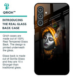 Ombre Krishna Glass Case for Samsung Galaxy M35 5G