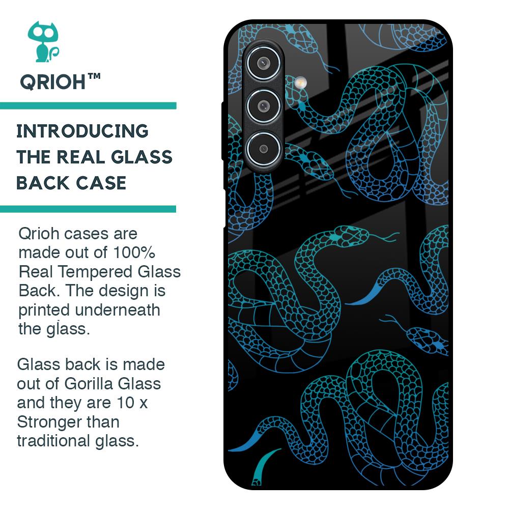Serpentine Glass Case for Samsung Galaxy M35 5G
