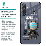 Space Travel Glass Case for Samsung Galaxy M35 5G
