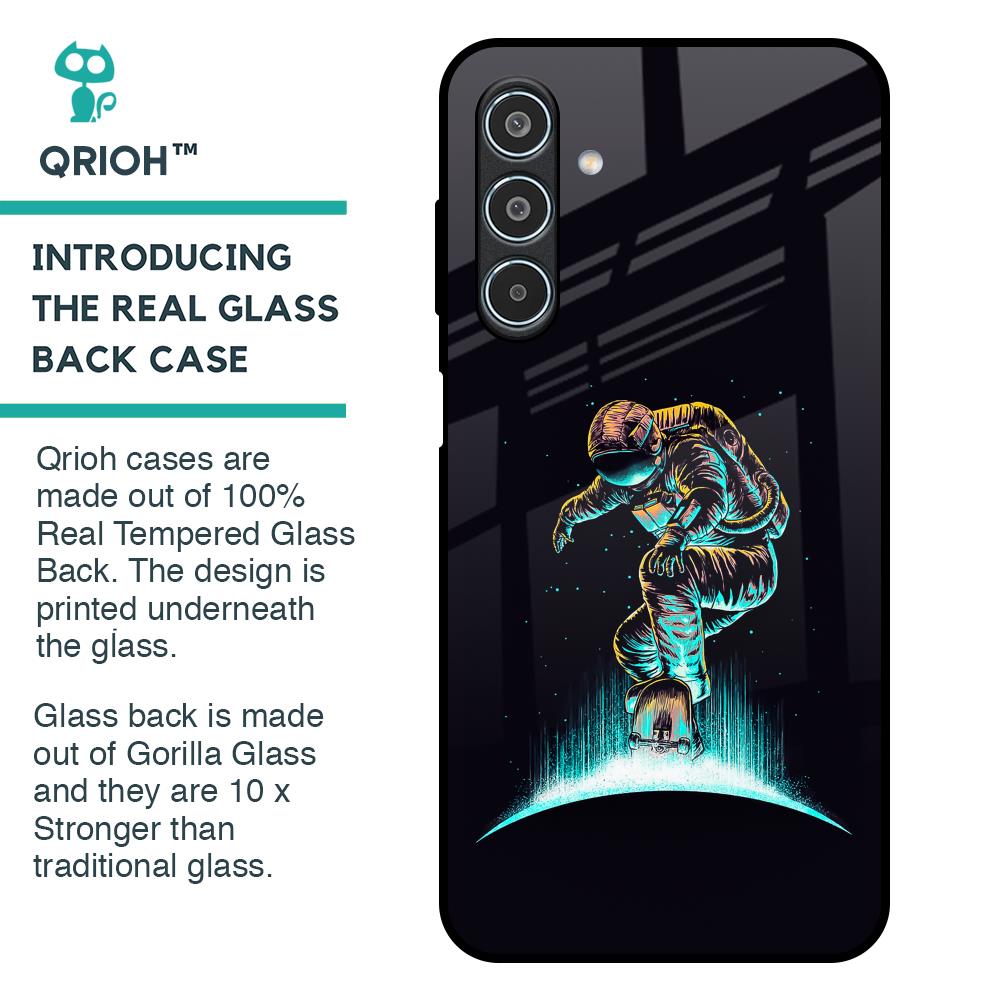 Star Ride Glass Case for Samsung Galaxy M35 5G