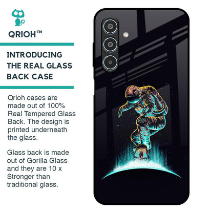 Star Ride Glass Case for Samsung Galaxy M35 5G