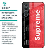 Supreme Ticket Glass Case for Samsung Galaxy M35 5G