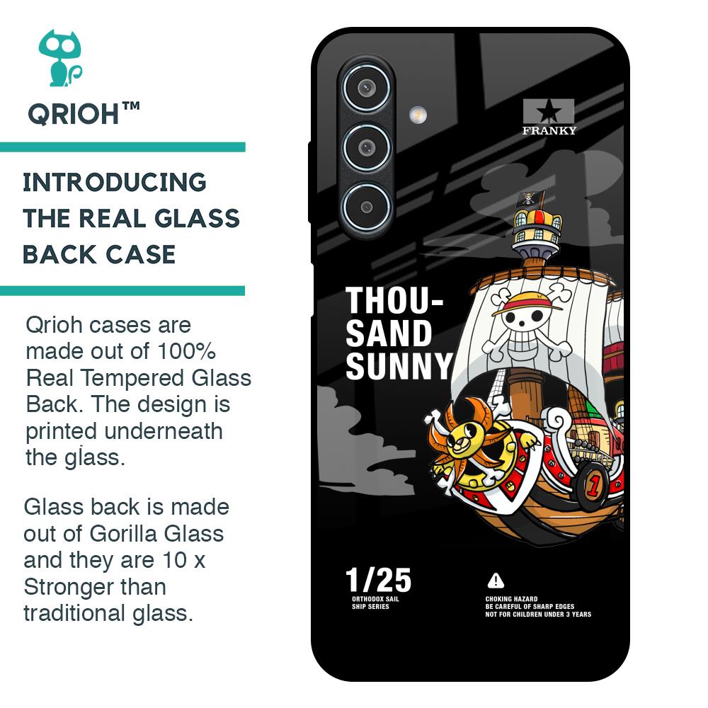 Thousand Sunny Glass Case for Samsung Galaxy M35 5G
