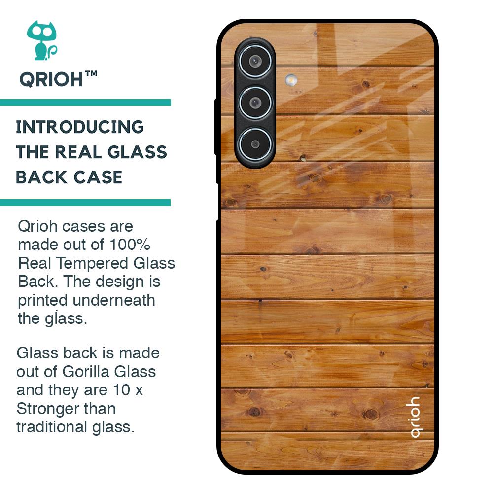 Timberwood Glass Case for Samsung Galaxy M35 5G