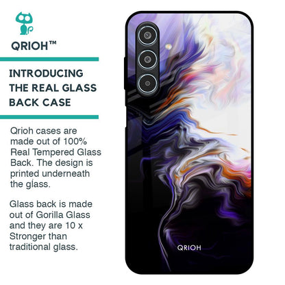 Enigma Smoke Glass Case for Samsung Galaxy M35 5G