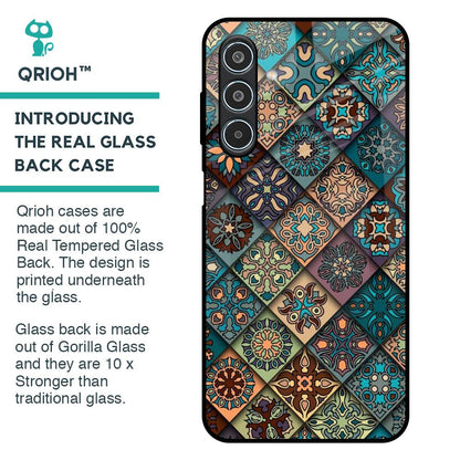 Retro Art Glass Case for Samsung Galaxy M35 5G