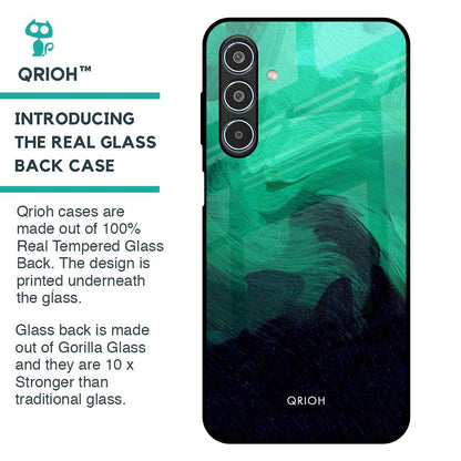 Scarlet Amber Glass Case for Samsung Galaxy M35 5G